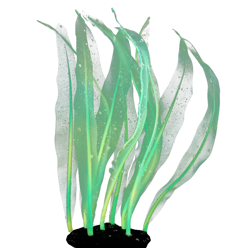 Акваріум Штучний кремнієвий рослинний декор Прикраса водного ландшафту Аксесуари для акваріумів Світиться