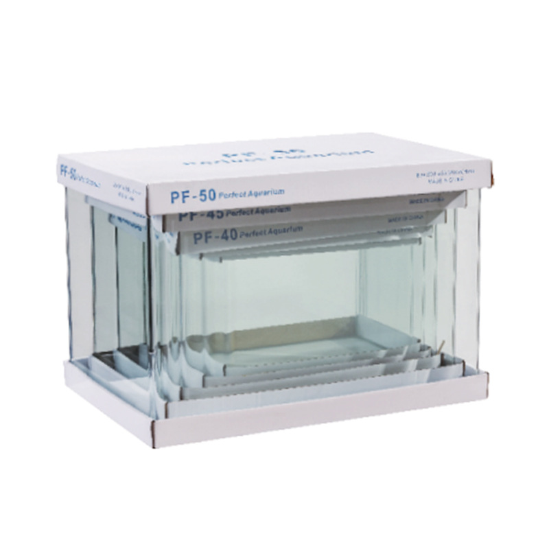 Vendita calda di vendita in fabbrica di vetru per aquarium di diverse dimensioni quadrate silenziose 5 in 1