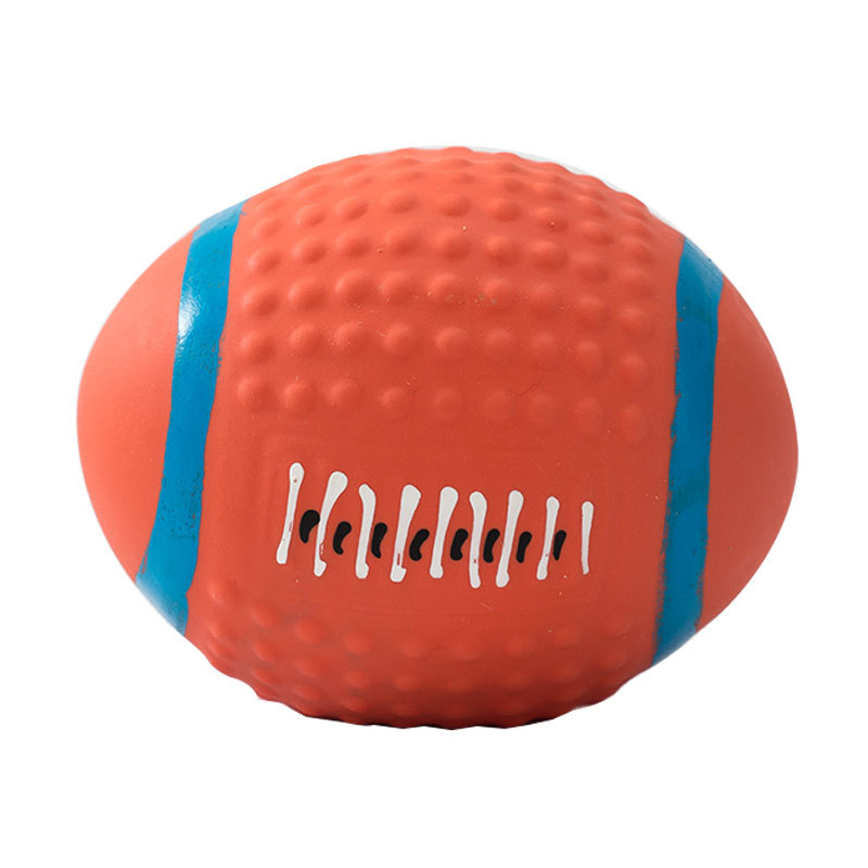 Hračky pro domácí mazlíčky Interaktivní výcvik Čištění zubů Žvýkačky Rugby Dog Toys
