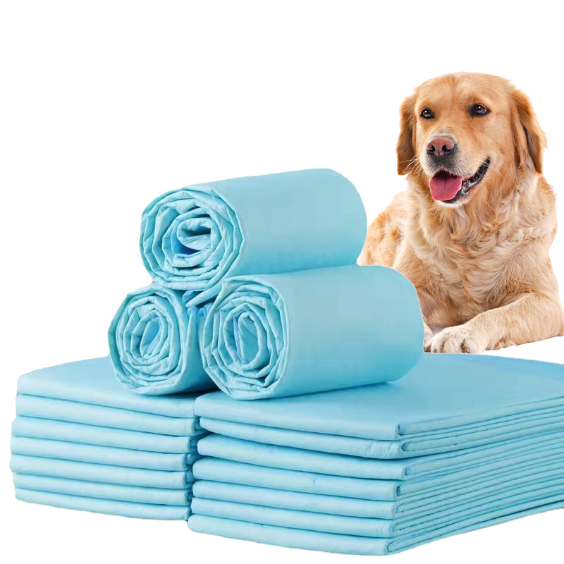 Almofadas de treinamento para animais de estimação de alta qualidade mais vendidas com cinco camadas superabsorventes para fazer xixi de cachorro