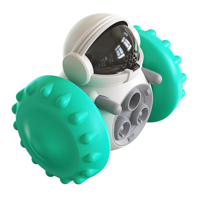 2022 New Design Feeder Pet Feeder Giocattoli educativi Dog Chew Toys Balance Car Leak Feeder Dog Toy