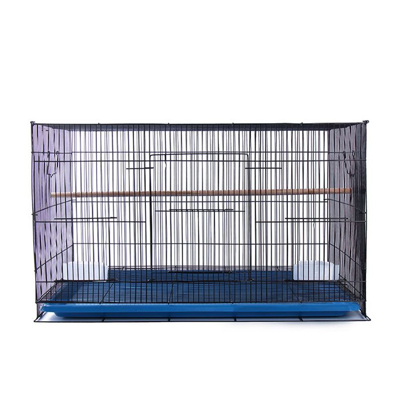 Manufacturers quail parrot metal wire cage nga adunay feeder bird cage parrot breeding cage