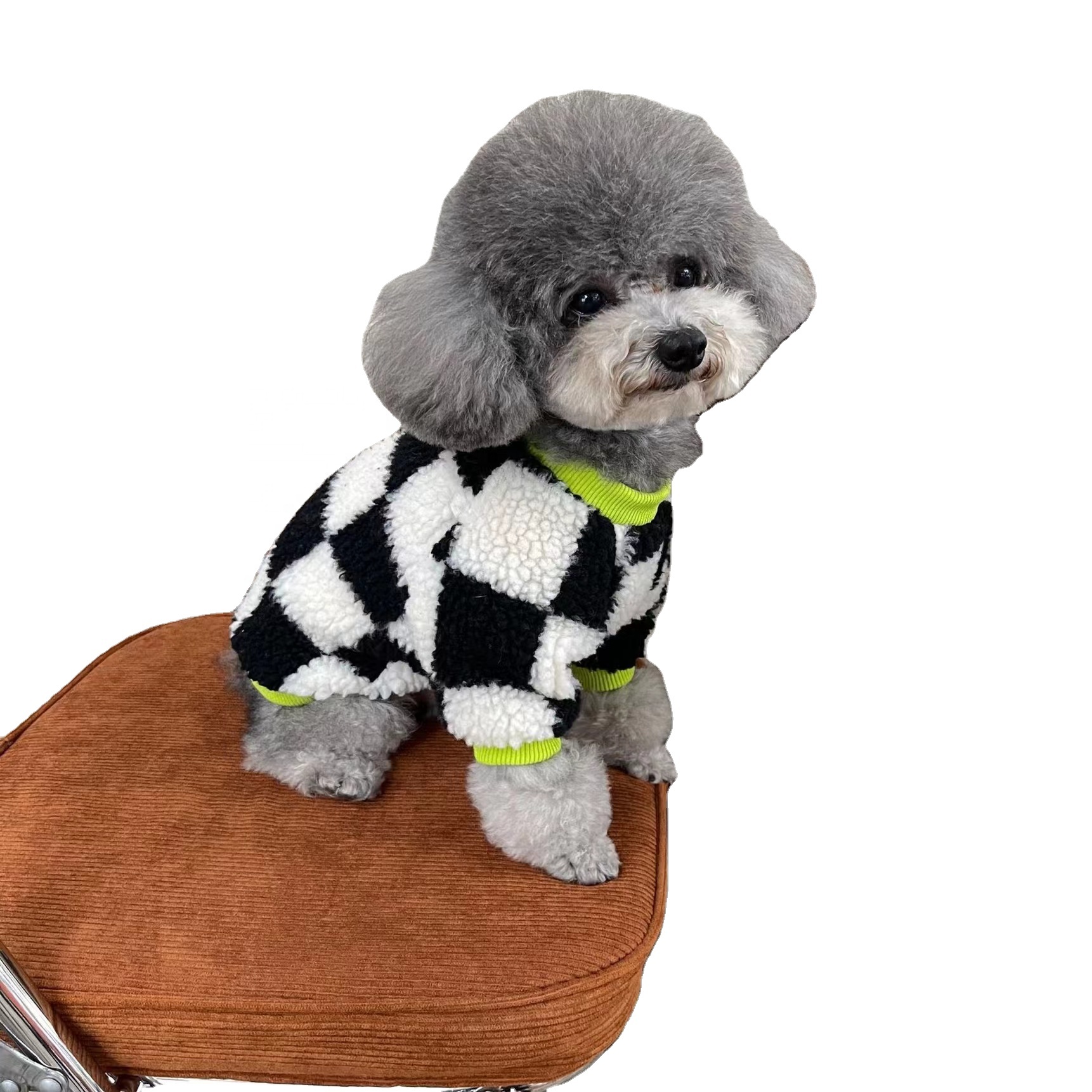 घाऊक नवीन ट्रेंड पाळीव मांजरी आणि कुत्री जाड उबदार स्वेटर जाळी कुत्रा स्वेटर