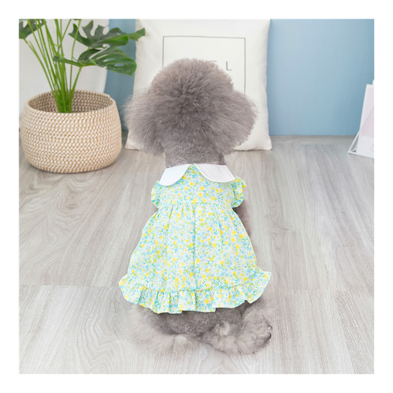 Sød sød prinsesse kæledyr kjole mode lille hund tøj høj kvalitet kæledyr nederdel