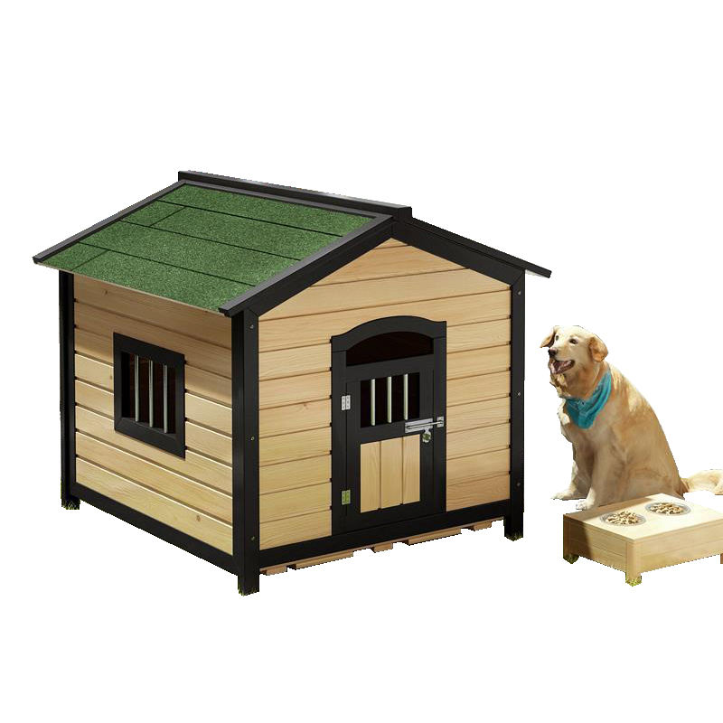 Drvena kuća za pse